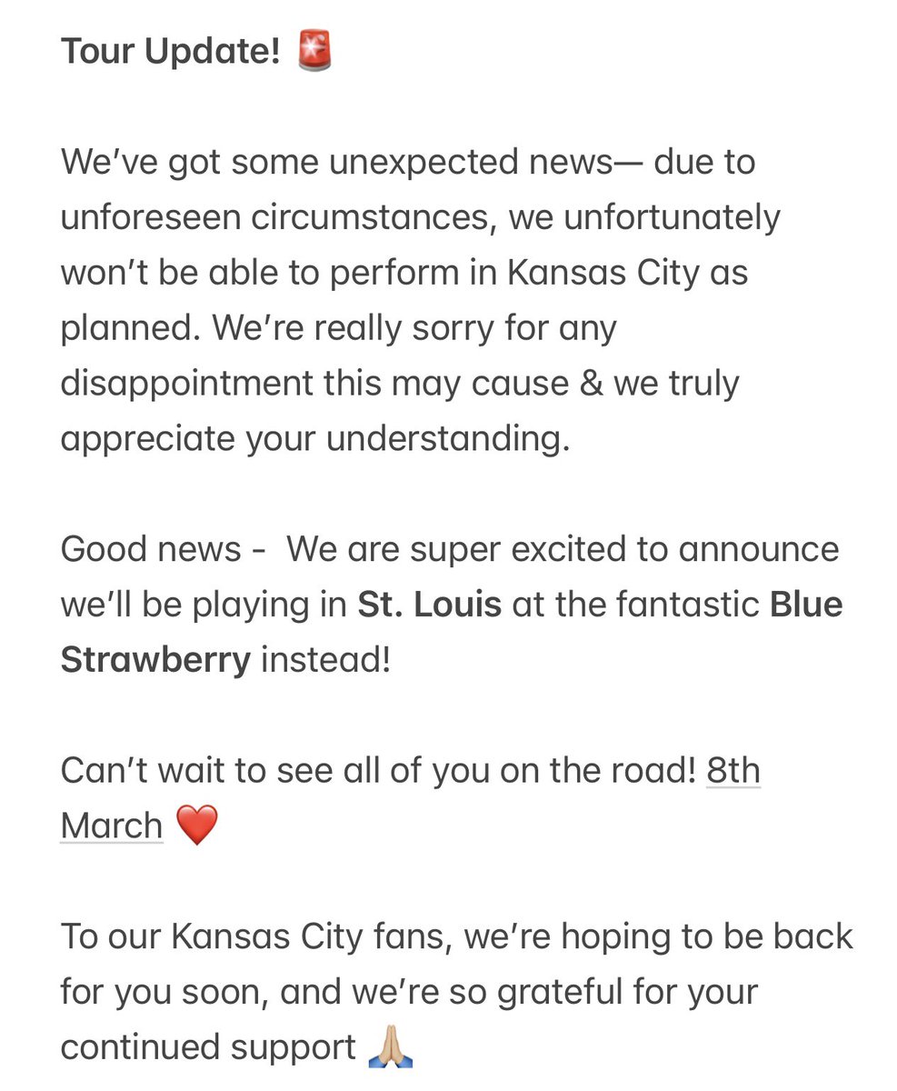 TheWellermen's tweet photo. Tour Update! 🚨

We are super excited to play the @BStrawberrySTL 8th March! 🩵

Ticket link: https://t.co/cTxhwzFoCR

#TourUpdate #StLouis #BlueStrawberry #thewellermen #folkmusic #northernsky #folkmusictour https://t.co/uUzmtpcaE3