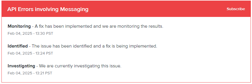 JaceYT_'s tweet photo. Discord has implemented a fix to solve the outage.
Roblox continues to be down.
#discordisdown #robloxisdown #discorddown #robloxdown https://t.co/awhojwGKyC