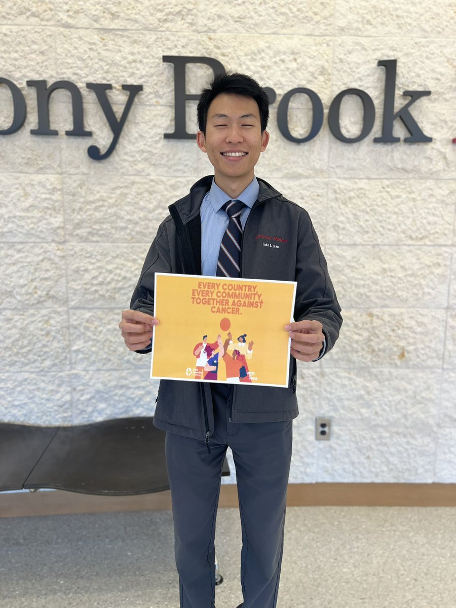 Stony Brook Hematology Oncology Fellowship (@sbhemoncfellow) on Twitter photo “It's such a privilege to start a career in oncology in 2025, because in our lifetime we can expect a paradigm shift from a reactive to a proactive approach in cancer screening, surveillance, and management.” Dr. Suguna Raju and Dr. Luke Li <a href="/StonyBrookMed/">Stony Brook Medicine</a> #WorldCancerDay “It's such a privilege to start a career in oncology in 2025, because in our lifetime we can expect a paradigm shift from a reactive to a proactive approach in cancer screening, surveillance, and management.” Dr. Suguna Raju and Dr. Luke Li <a href="/StonyBrookMed/">Stony Brook Medicine</a> #WorldCancerDay