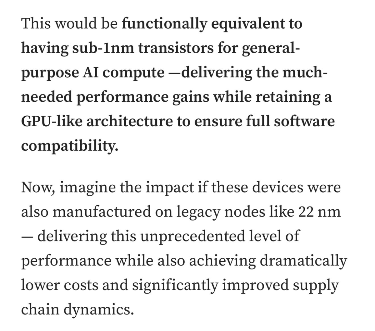 "The only AI moat is hardware &amp; compute is the upper bound for achievable intelligence"  <a href="/muratonen_/">Murat Onen</a> (Eva)

medium.com/@muratonen/the…