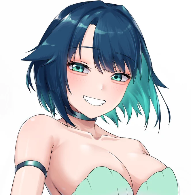 髪の塗りレベルアップした 