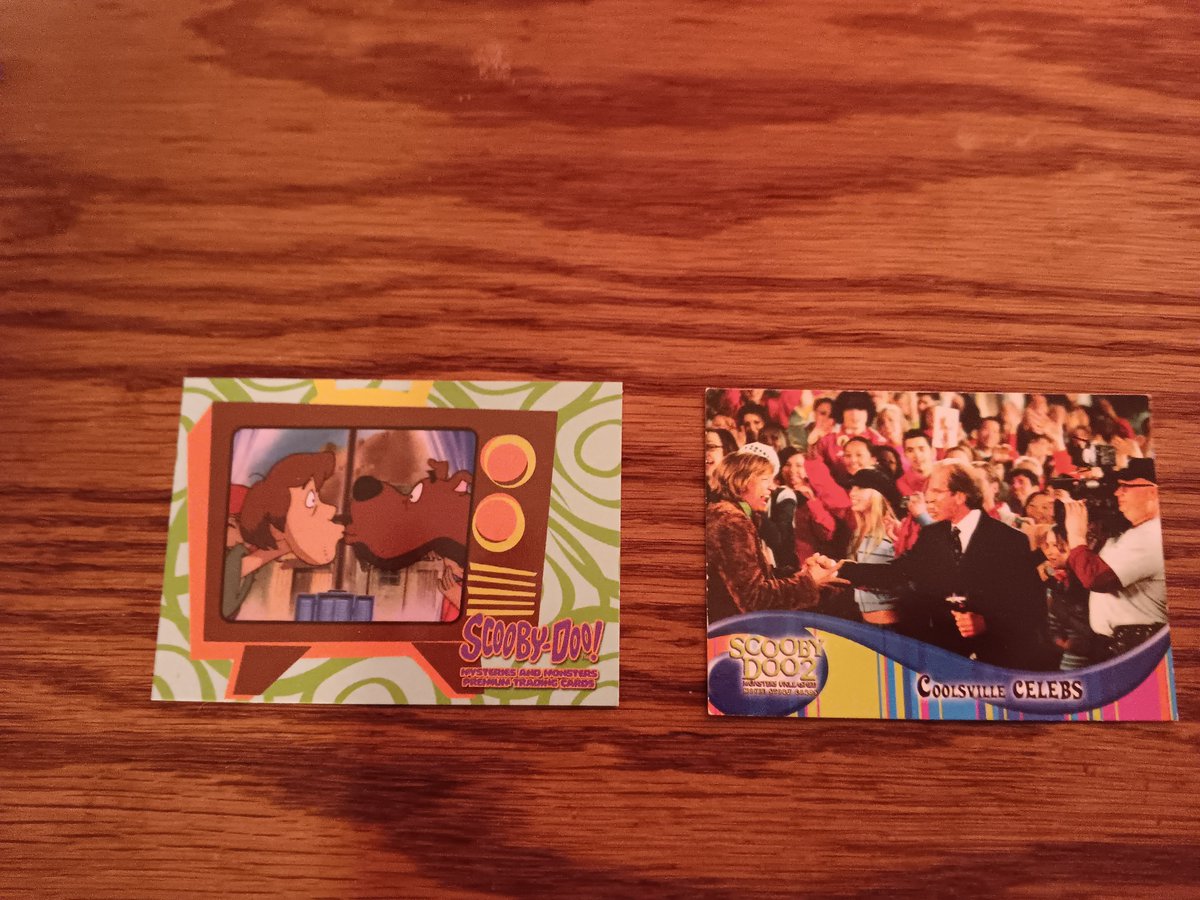 kidwell_sean2's tweet image. Scooby-Doo Series 50: Scooby-Doo Video TV Movies 1 from Inkworks Scooby-Doo! Mysteries And Monsters Premium Trading Cards and  Inkworks Scooby-Doo 2 Monsters Unleashed 28: Coolsville Celebs #tradingcardtuesday