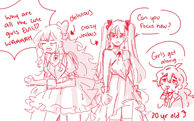 magical girl yuri #ocs 