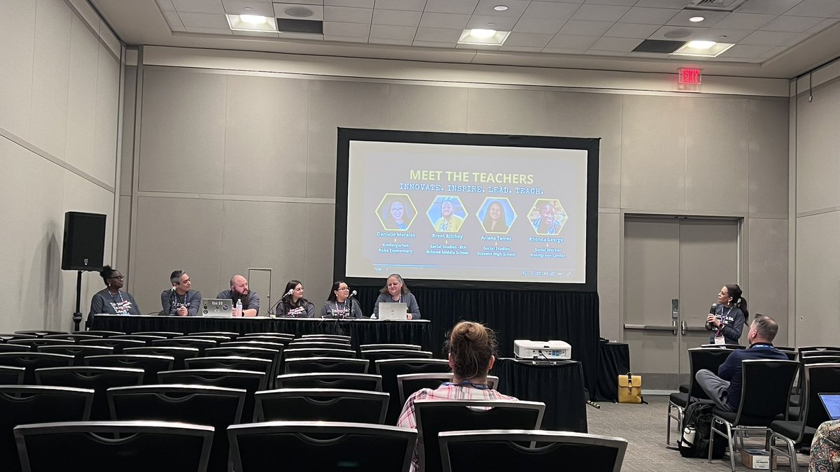 Academic Technology Coach + Teacher partnership is such a special working relationship! <a href="/TCEA/">TCEA</a> participants are hearing all about this partnership at the Innovate. Inspire. Lead. Coach. panel. Way to go team! <a href="/NISDAcadTech/">NISD Academic Tech</a> #NISD #TCEA25 #NISDInnovate