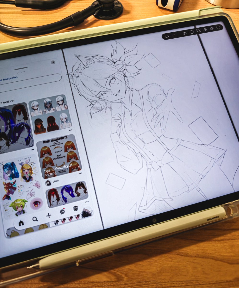 Eddy_jpeg's tweet photo. OC for an anime store. 
.
.
.
.
.
.
#OCGファンアート #ocart #originalcharacterart #originalcharcter #AnimeArt #animedrawing #anime #Huawei #HuaweiMx #Huaweimatepad12X #Gopaint #Mexico #wipart https://t.co/BP0AKPG25A