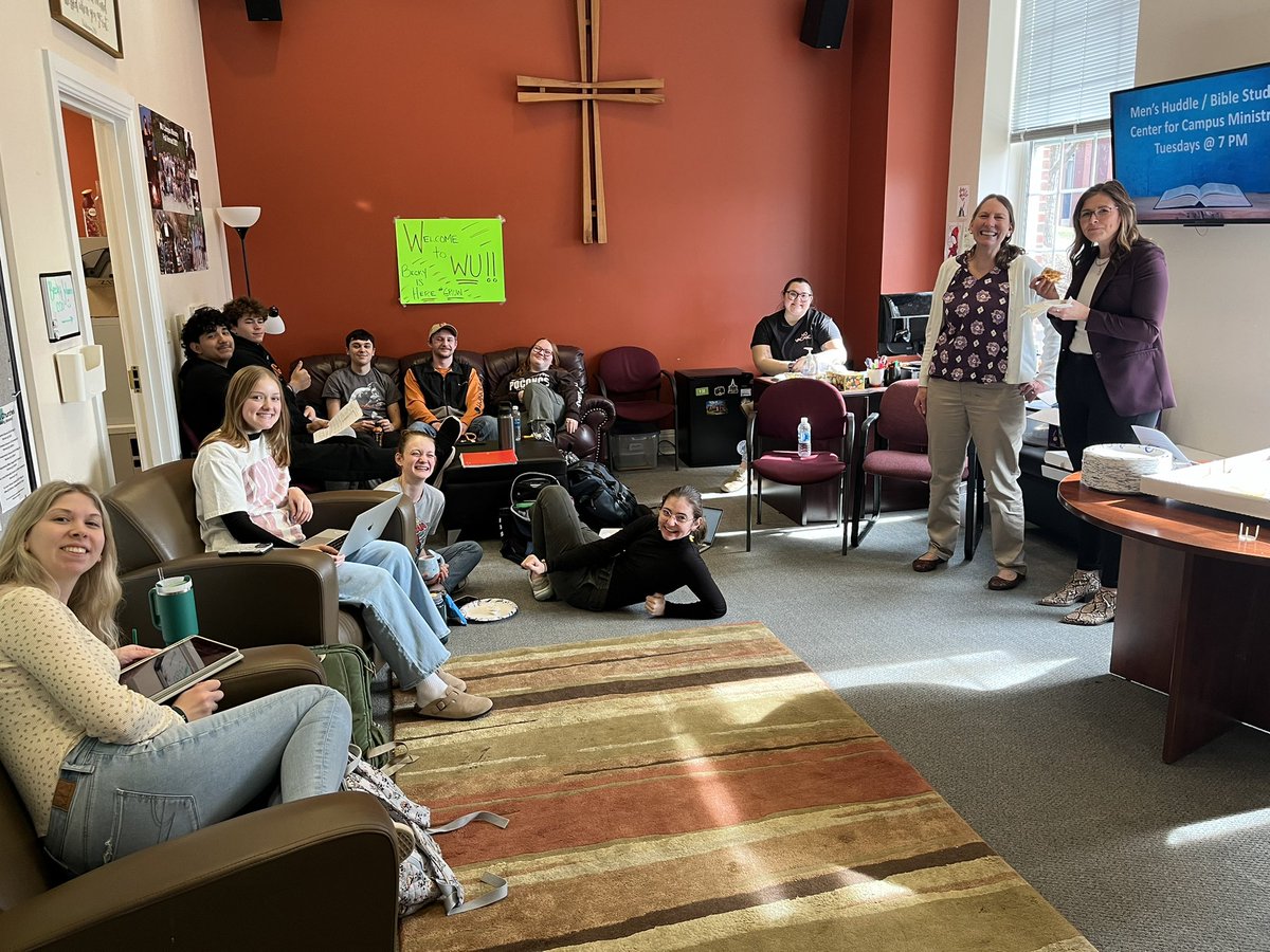 Grateful to welcome <a href="/CCOMinistry/">CCO</a> Campus Minister, Becky Juliano, to the Center for Campus Ministry at <a href="/WaynesburgU/">Waynesburg University</a> #GROW #WU175 #CCO