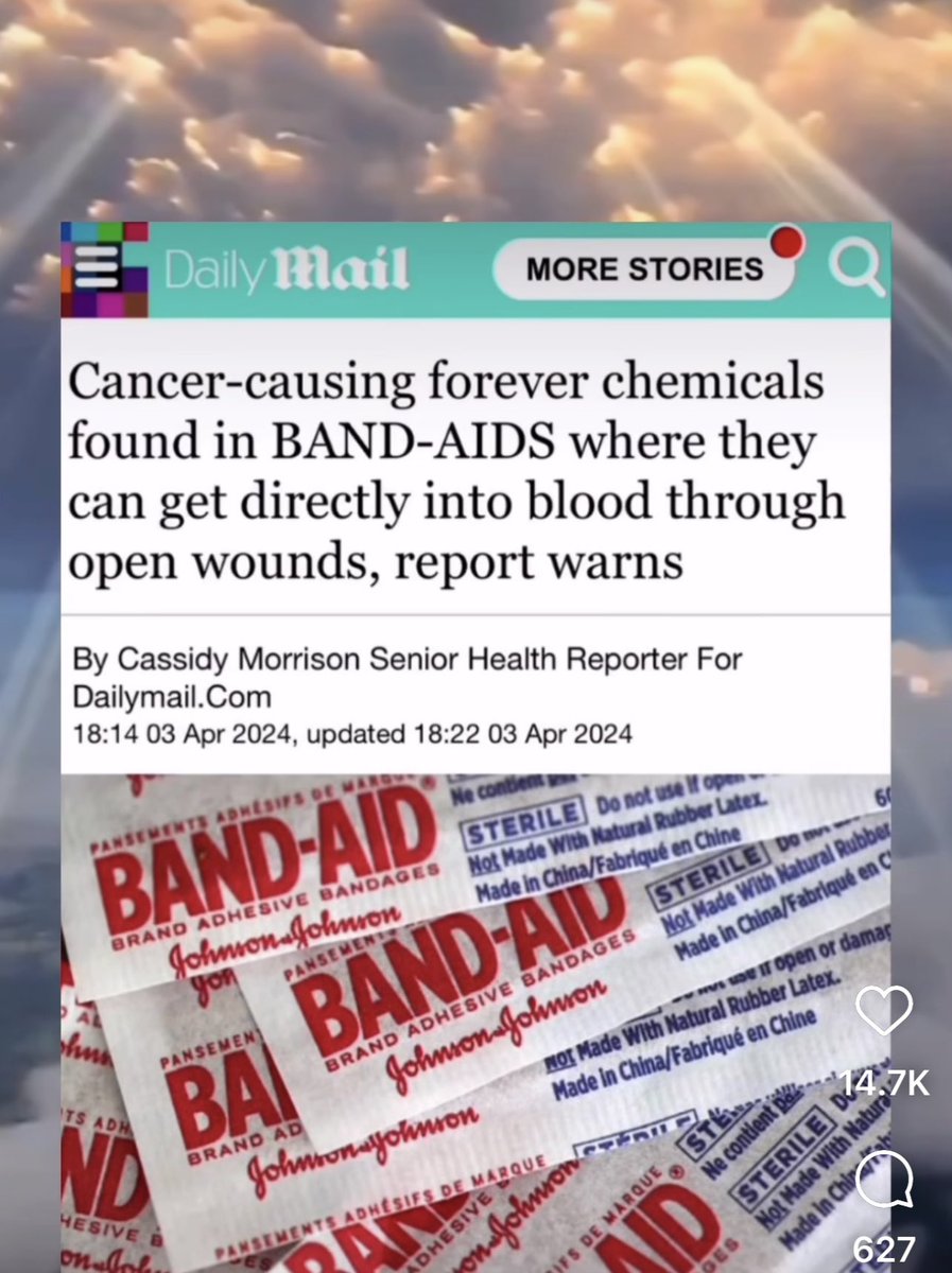 FiresOfValhalla's tweet photo. Senator, Mr Kennedy wouldn’t give you a Band-Aid, they are full of cancer causing chemicals! MAHA! https://t.co/8EqeWEbcFo
