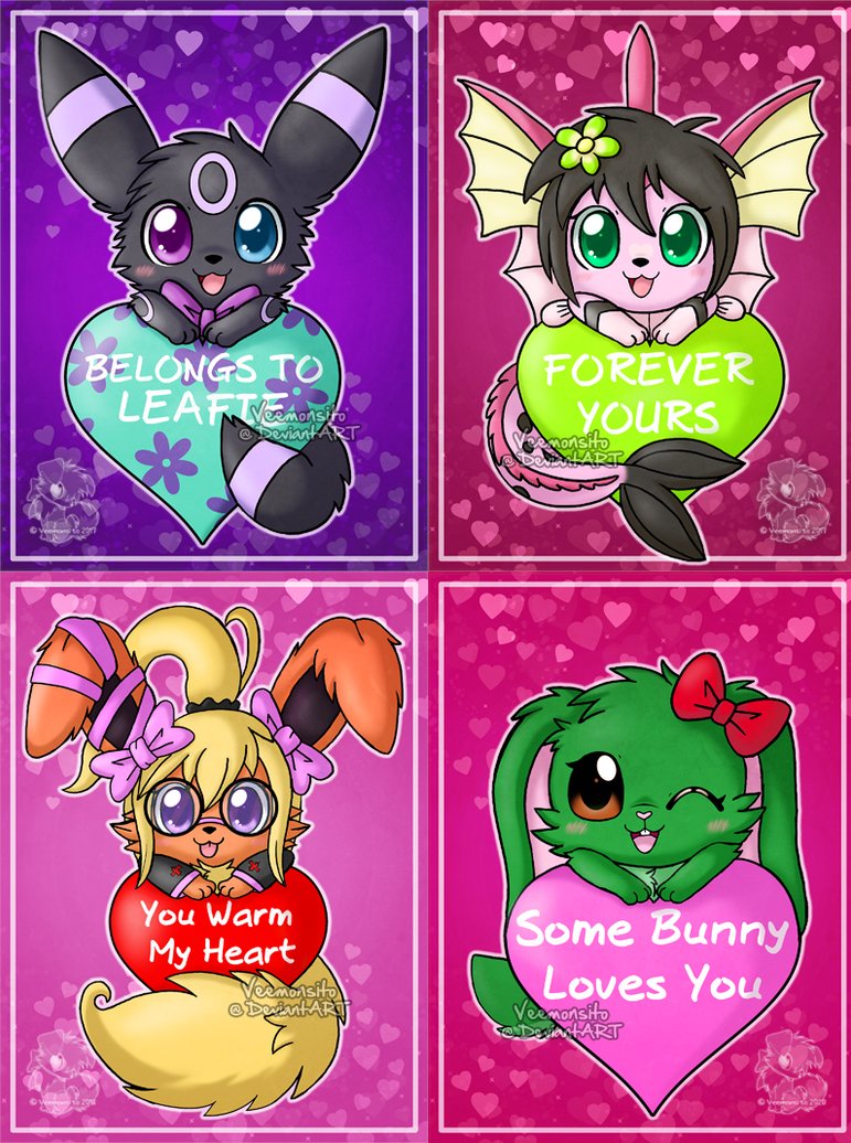 I'm open for a few more slots for this Valentine's Day YCH!  ❤️
Any type of characters accepted (anthro, feral, official/fan characters, OCs), with customizable heart color and text.
 
Base price 55€ ($58).
Complex characters +5€ ($6).
 
DM if you're interested.

#Pokemon #YCH