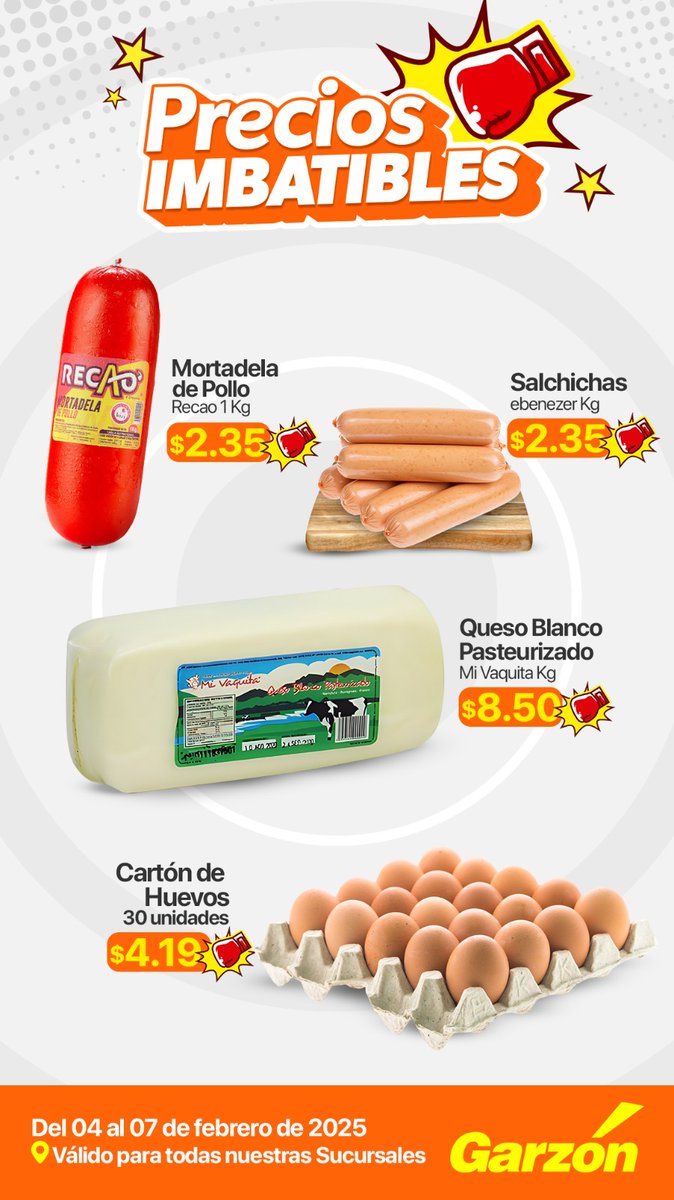 Precios Imbatibles del 04 al 07 de enero 🥊💥