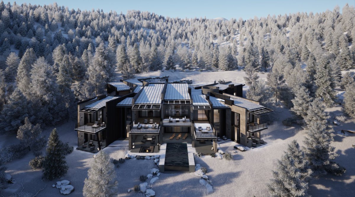 GMoney_1978's tweet image. Colony

Newest Build at the top of the canyon in white pine canyon!  Park city!!

Over 9,000 feet!  Snow never stops 😝

Italian architect Obicua worked on this amazing new mountain contemporary project.  Clean clean lines however warm pallet!  

GYC