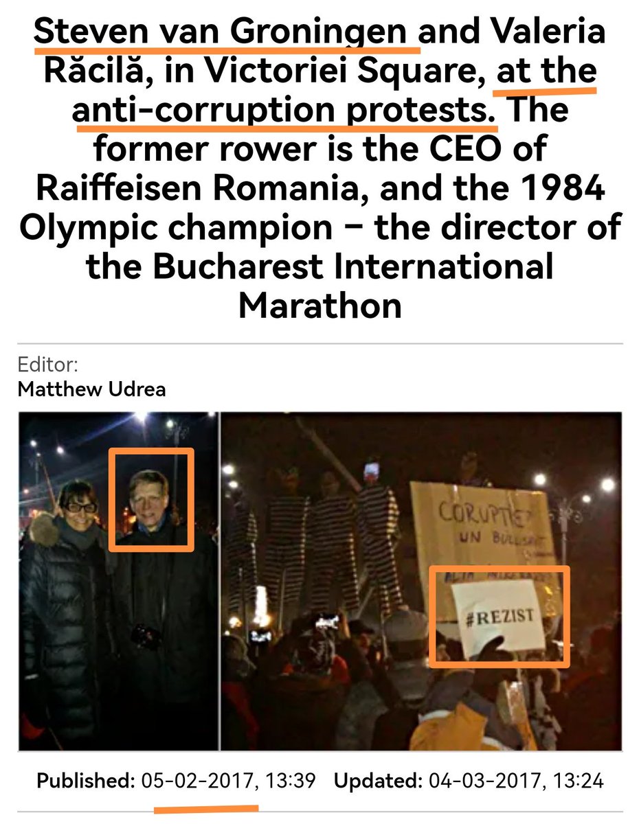 iosefinapascal's tweet photo. Hello, Mr. Raiffeisen. It's high time this crooked banker was held accountable for actively participating in anti-government, regime change Soros protests in Romania.

All of this while leading the Aspen Institute in Romania, an NGO FUNDED BIGLY by USAID and NATO (more on that tomorrow 👀).

The Aspen Institute is responsible for the election of Obummer and Biden.
 It's like a precursor to the World Economic Forum.