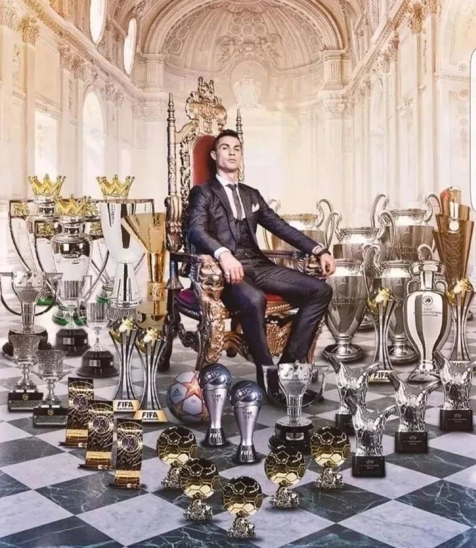 Cristiano Ronaldo turns 40 today. 🐐