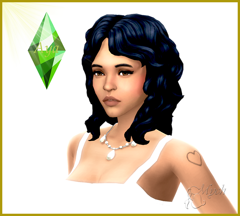 MounetteMich's tweet photo. J'ai profité de l'arrivée des nouveaux objets jeu de base pour vous créer une Sims4 sans cc uniquement jeu de base .Elle se prénomme Aya @LesSims @TheSims #showusyourSims . Aya est disponible sur ma galerie 💙🔆🔅👇🔅🔆💙 https://t.co/Slr3wHS0Kl