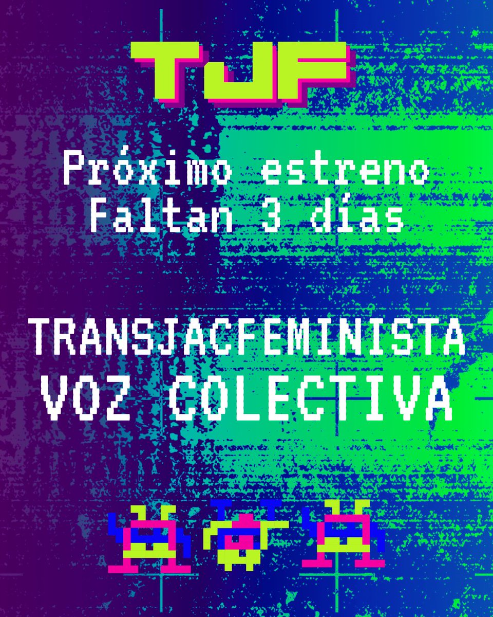 Faltan solo tres días para el estreno de nuestra segunda cápsula🔊
No te pierdas la siguiente transmisión por @ciudadanaIMER 🤩
#CuentaRegresiva #Transjacfeminista #VozColectiva #MutantesDelSur
