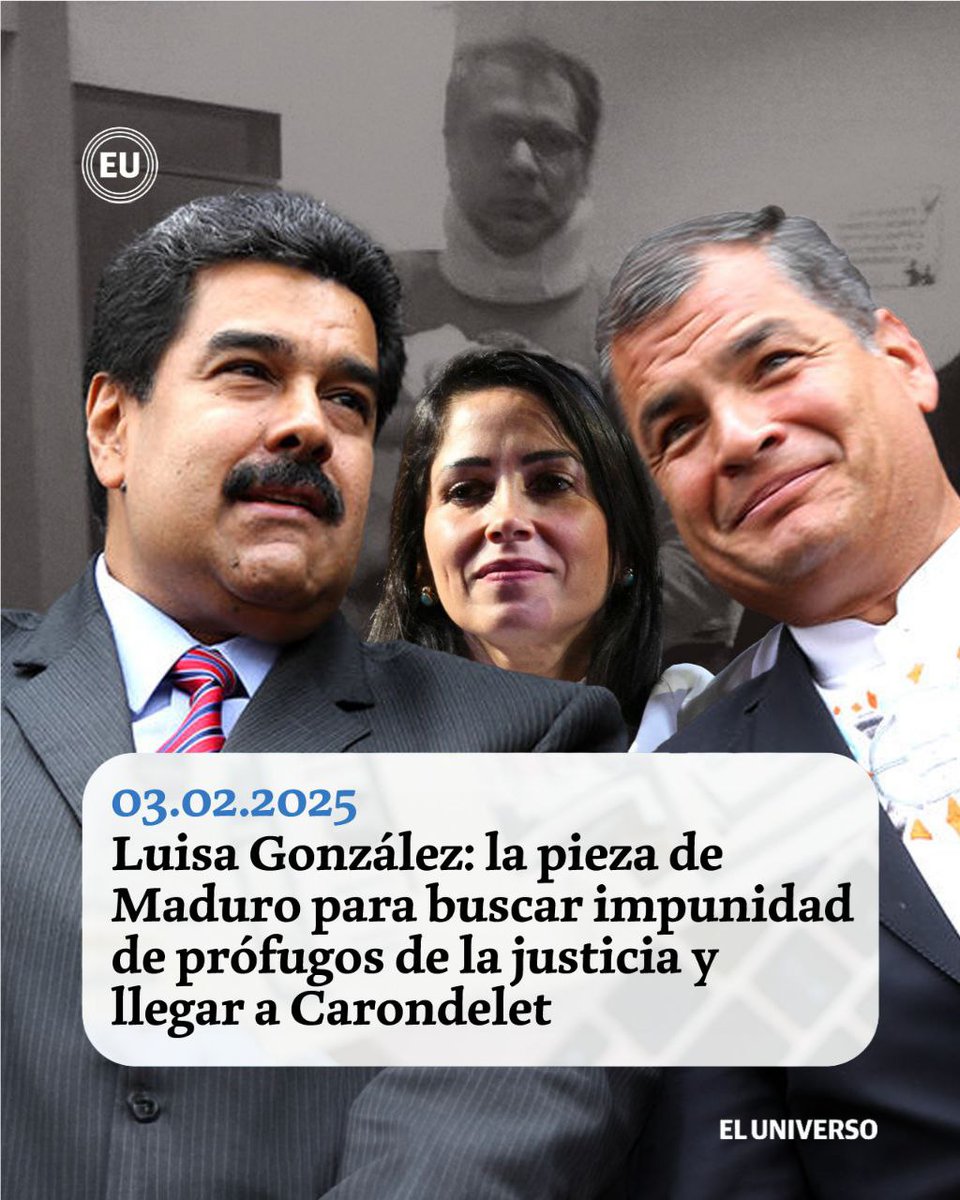 luisgonz60's tweet photo. @artumoscoso Qué tipo de persona se asocia con prófugos y sentenciados? @LuisaGonzalezEc solo quiere perpetuar la corrupción de @MashiRafael. ¡Ya basta, Correismo nunca mas! @DiegoBorjaPc #gdoRC5 https://t.co/zWOMPQmU7o