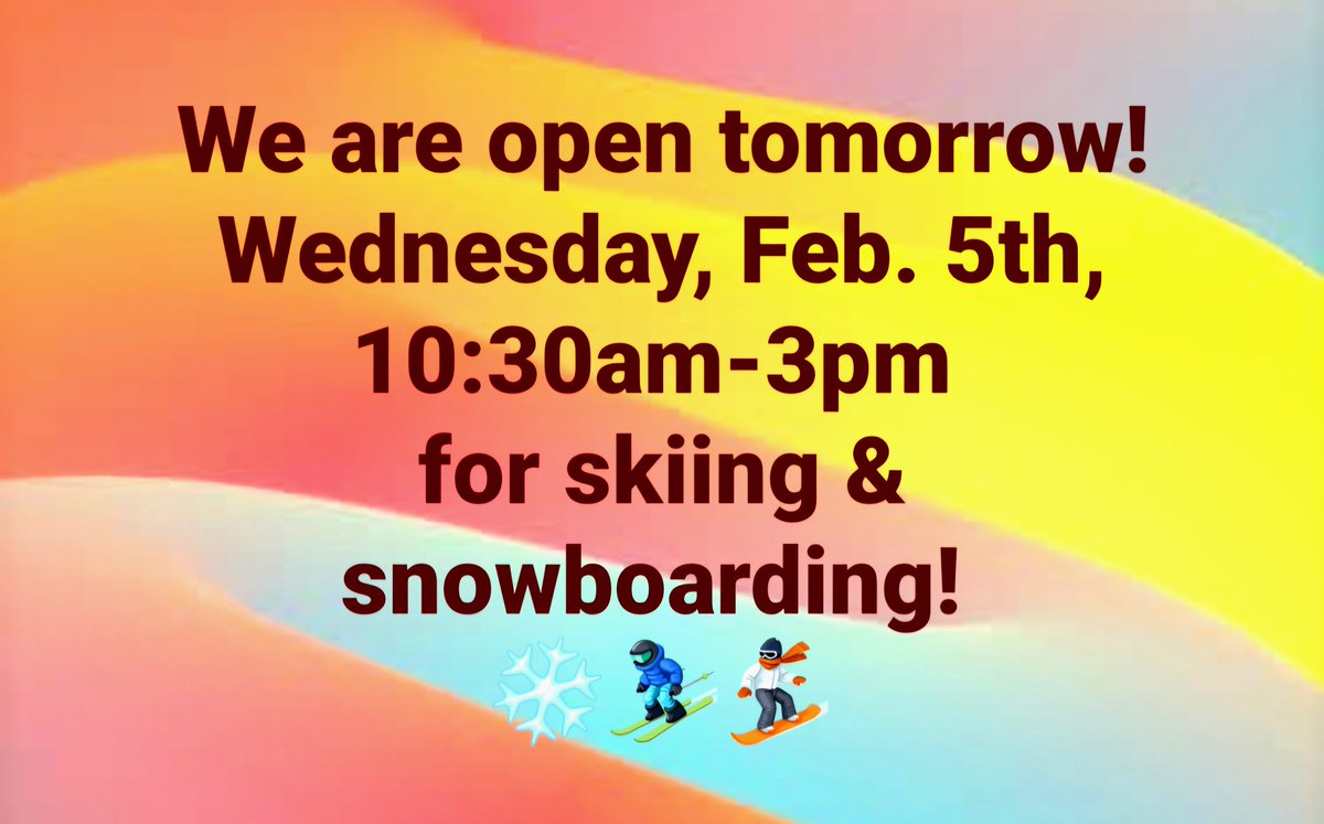 Buena Vista Ski Area (@bvskiarea) on Twitter photo 