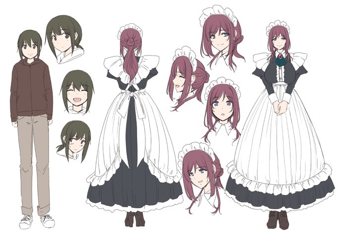 みんなで幸せになれる感じのキャラデザとお話が出来てしまった… 