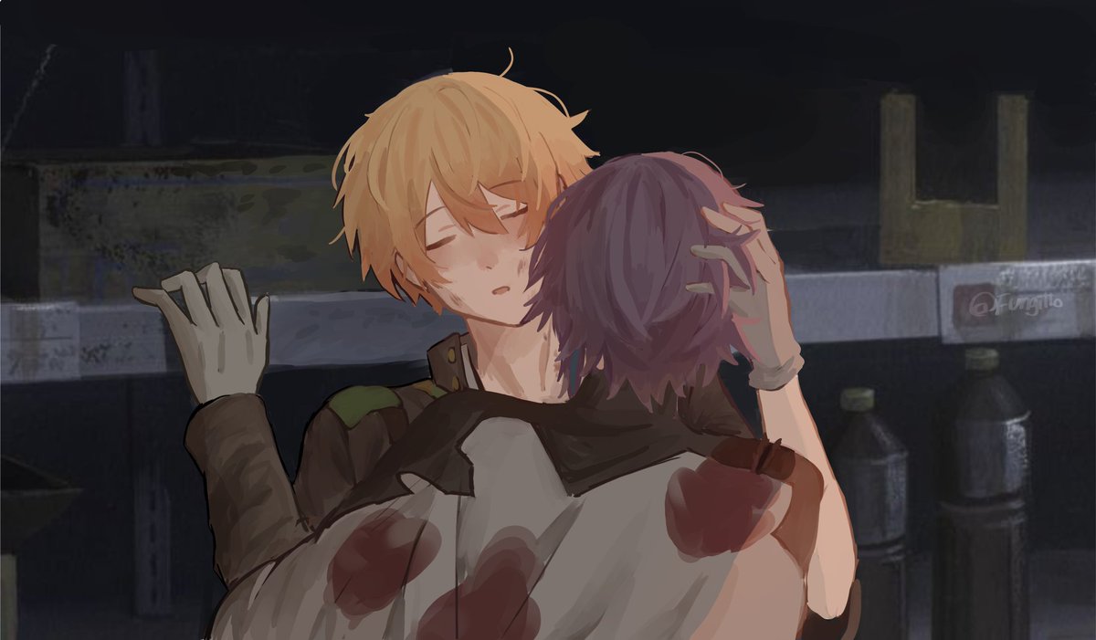 fungitto's tweet photo. Ruikasa but in Owari no Seralph idk

#Prsk_FA #類司  #ruikasa https://t.co/8Z30RZa7UE