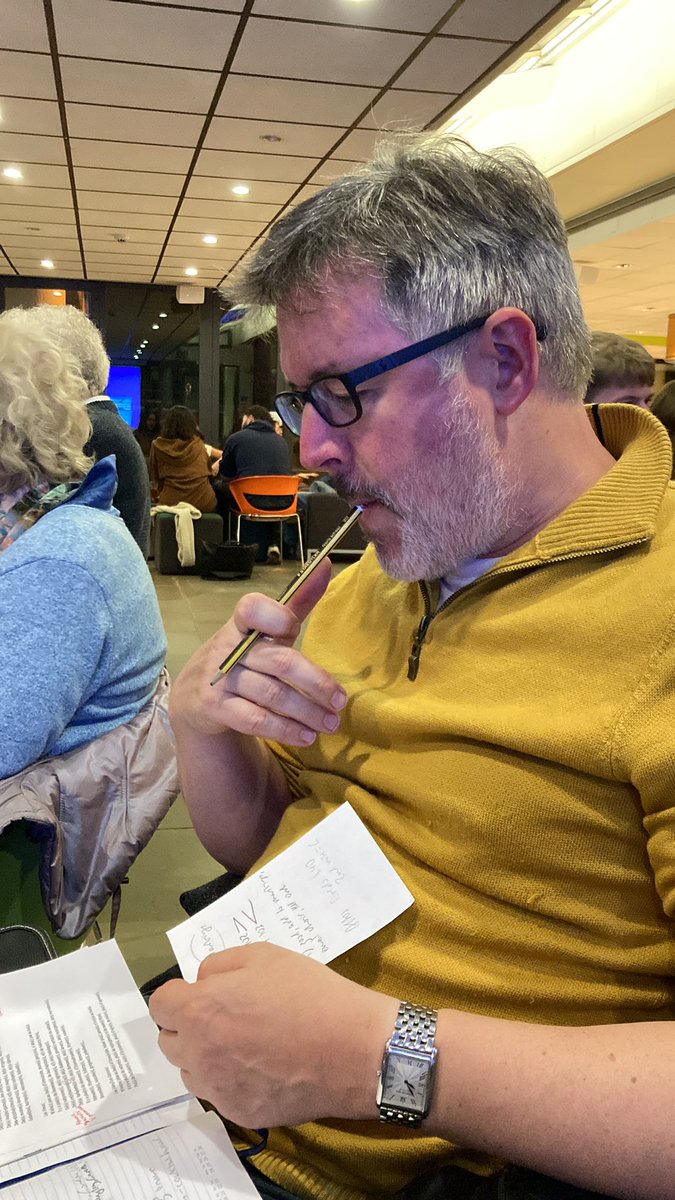 Is our MD <a href="/RalphWoodward2/">Ralph Woodward</a> prepping for our Ask Me Anything podcast  here? In all seriousness, he won’t get to see the questions first, so go wild! Send them in to newsletter@fairhavensingers.org.uk by Feb 10th.