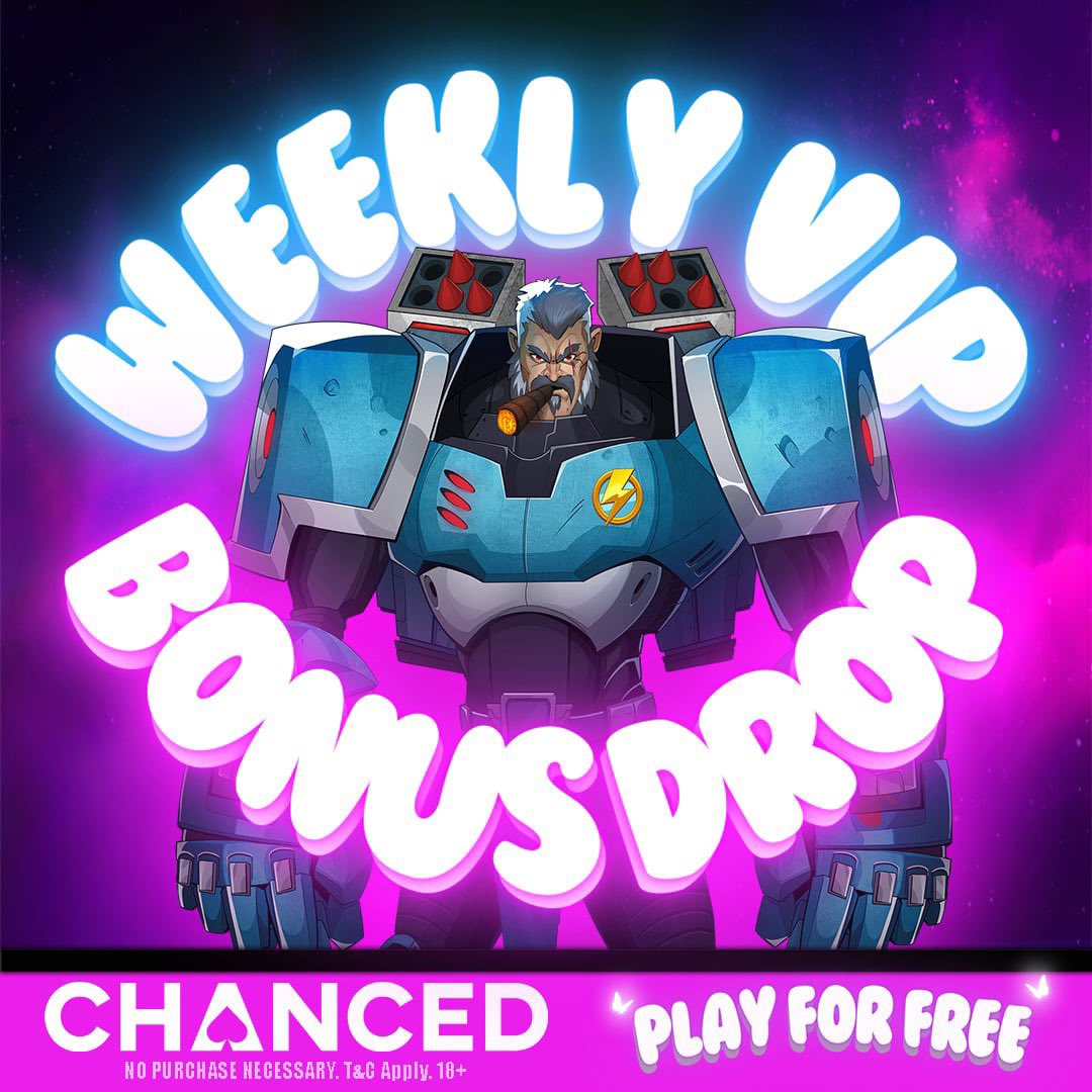💰 Weekly VIP Bonus DROP 💰

💸 t.me/chancedvip

🔥 We also dropped 10 new challenges from Pragmatic Play with only a 0.20 SC minimum spend and prizes from 300 - 500 SC 🔥

✅ Join our HIGH ROLLER TELEGRAM to get the link &amp; claim your WEEKLY BONUS if you are a Copper+ VIP