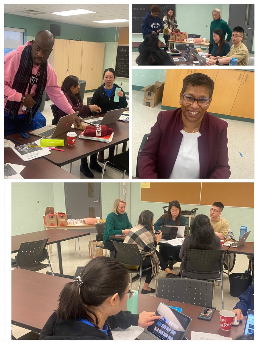 amtulejaz's tweet photo. A great day hosting our PLC @HickoryWoodPS 

SIEP numeracy leads &amp; Admin from @DF5719 schools @raylawsonps @FletchersCSrPS  unpacking EQAO data, immersed in intentional work around building Math vocabulary  &amp; what explicit and responsive instruction really looks like. https://t.co/bDketAUNSL