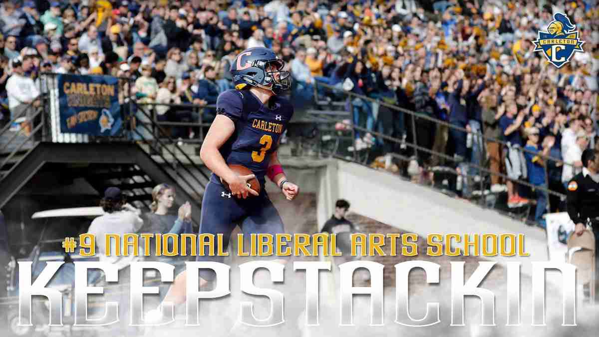 Thank you Carlton college for the camp invite can’t wait to talk with coach dennis #KEEPSTACKIN!!! #gocarltonkights