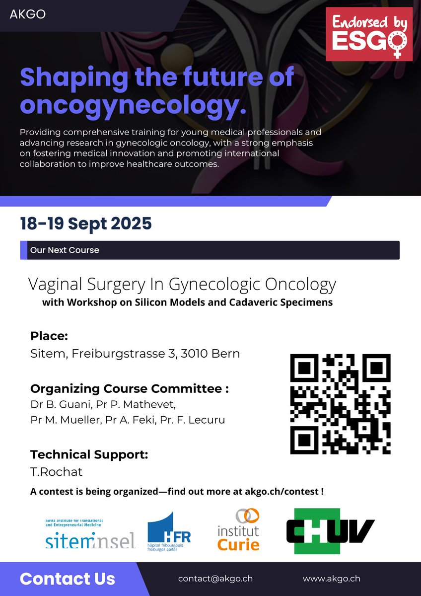 Book your place!
akgo.ch