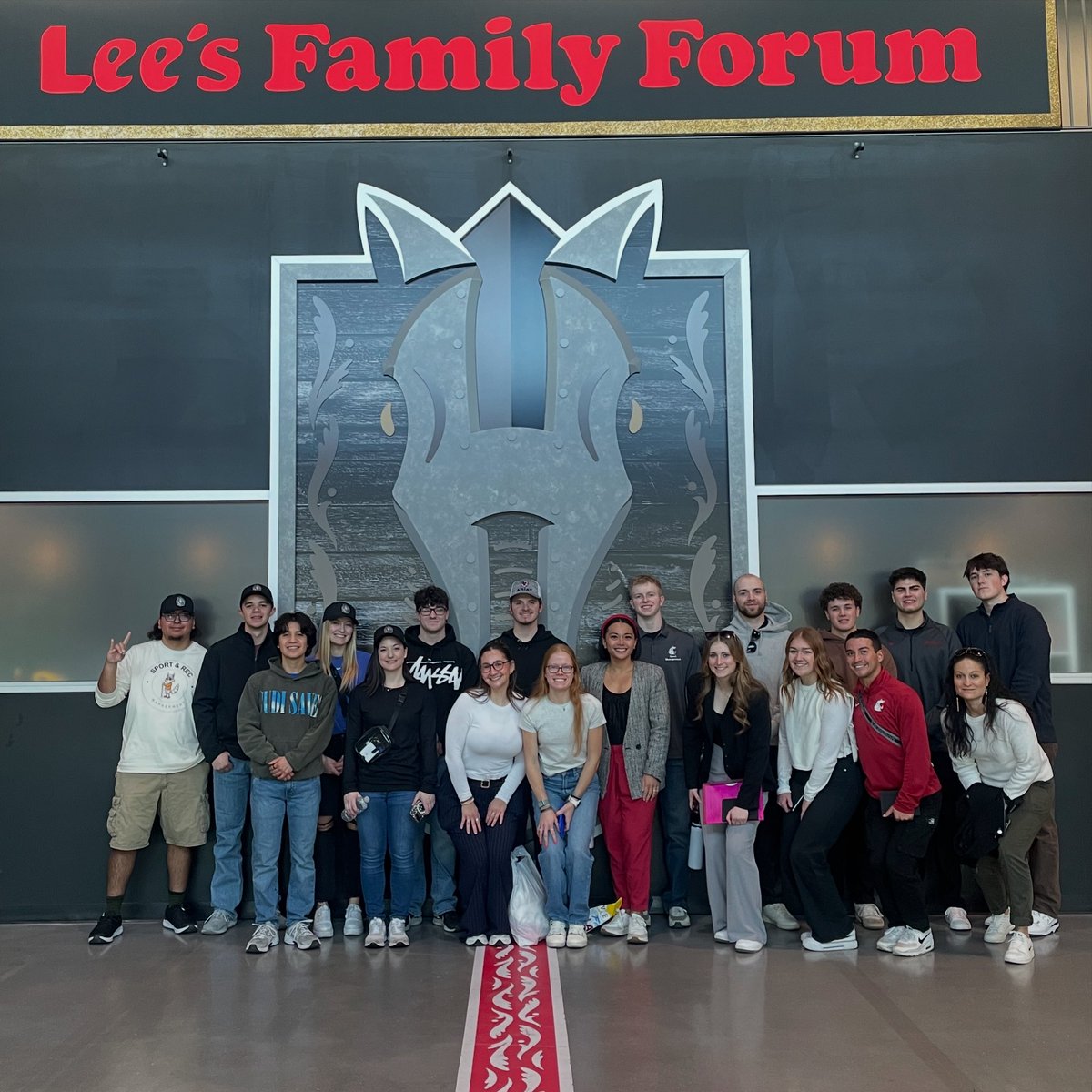 UNK Sport & Rec Management (@unksprec) on Twitter photo Group photo from our behind the scenes tour of Lee Family Forum with top executives from Foley Entertainment. <a href="/RSSilverman/">Dr. Rachel Silverman</a> <a href="/UNKearney/">University of Nebraska at Kearney</a> <a href="/UNKKSS/">UNK KSS DEPT</a> Group photo from our behind the scenes tour of Lee Family Forum with top executives from Foley Entertainment. <a href="/RSSilverman/">Dr. Rachel Silverman</a> <a href="/UNKearney/">University of Nebraska at Kearney</a> <a href="/UNKKSS/">UNK KSS DEPT</a>