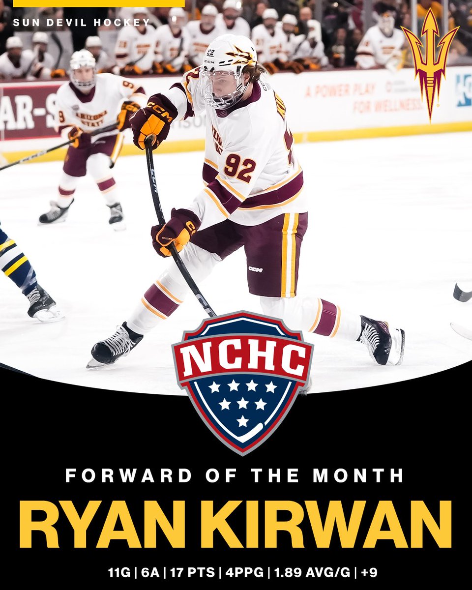 SunDevilHockey's tweet photo. BEST IN CLASS 😈 #BeTheTradition https://t.co/yjlDyHb5AU