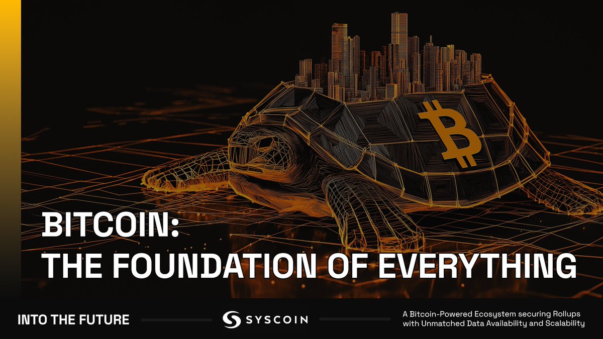 syscoin's tweet photo. 🔵 The Next Era of Web3 Belongs to Bitcoin.

No more trade-offs. No more fragmented ecosystems.

Any project—DeFi, AI, gaming, payments—will be able to deploy on Bitcoin via Syscoin’s Edgechain standard, gaining unmatched security and the largest untapped decentralized liquidity in existence.

The tools are here. The foundation is proven. The era of Bitcoin+ begins now.