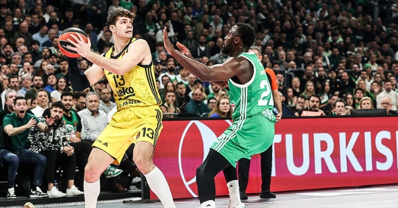 odatv's tweet photo. Fenerbahçe Beko kıran kırana maçta Ergin Ataman'ın Panathinaikos'una kaybetti