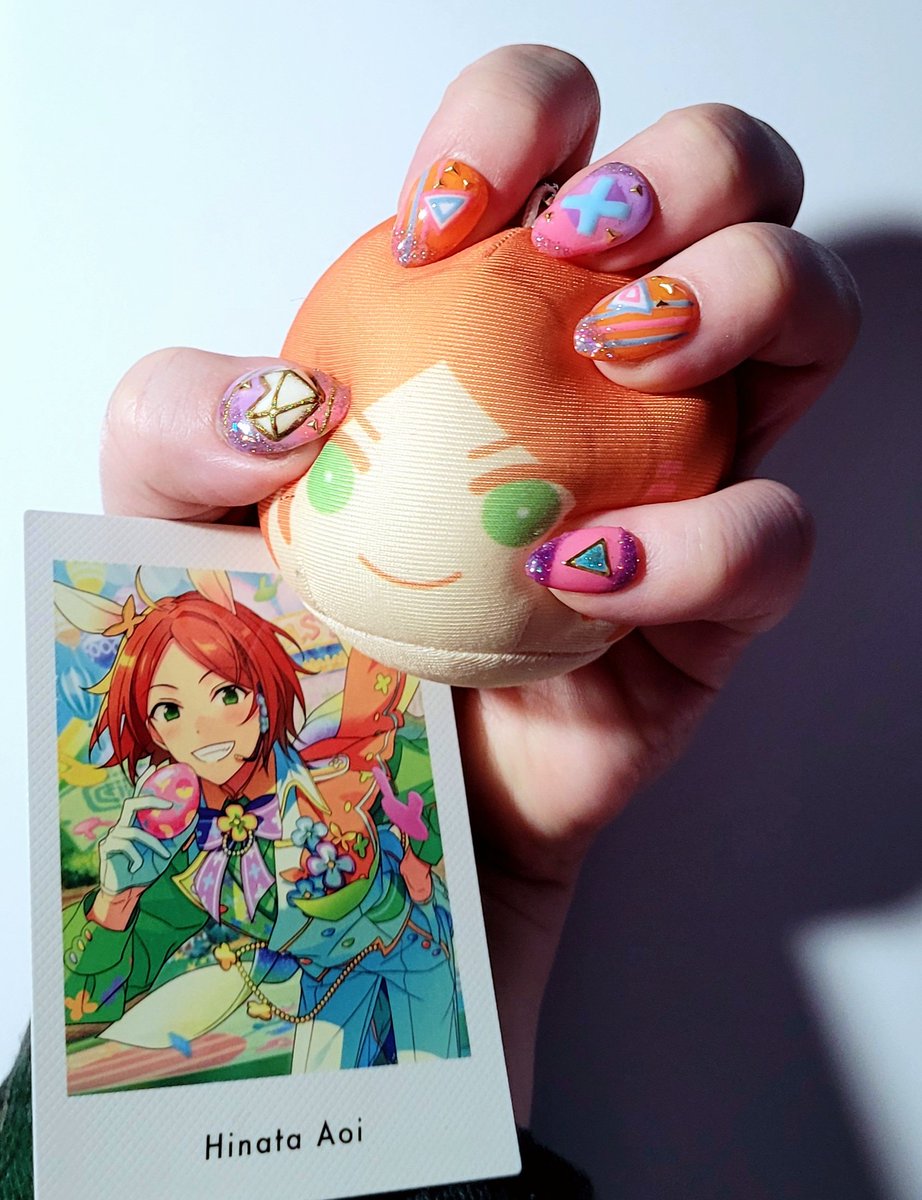 NotSoHangryBois's tweet photo. MY #tetohina #てとひな #테토히나 NAILS from @witchclawsnails 
I love love love them so much!! https://t.co/kdRiBrrNae