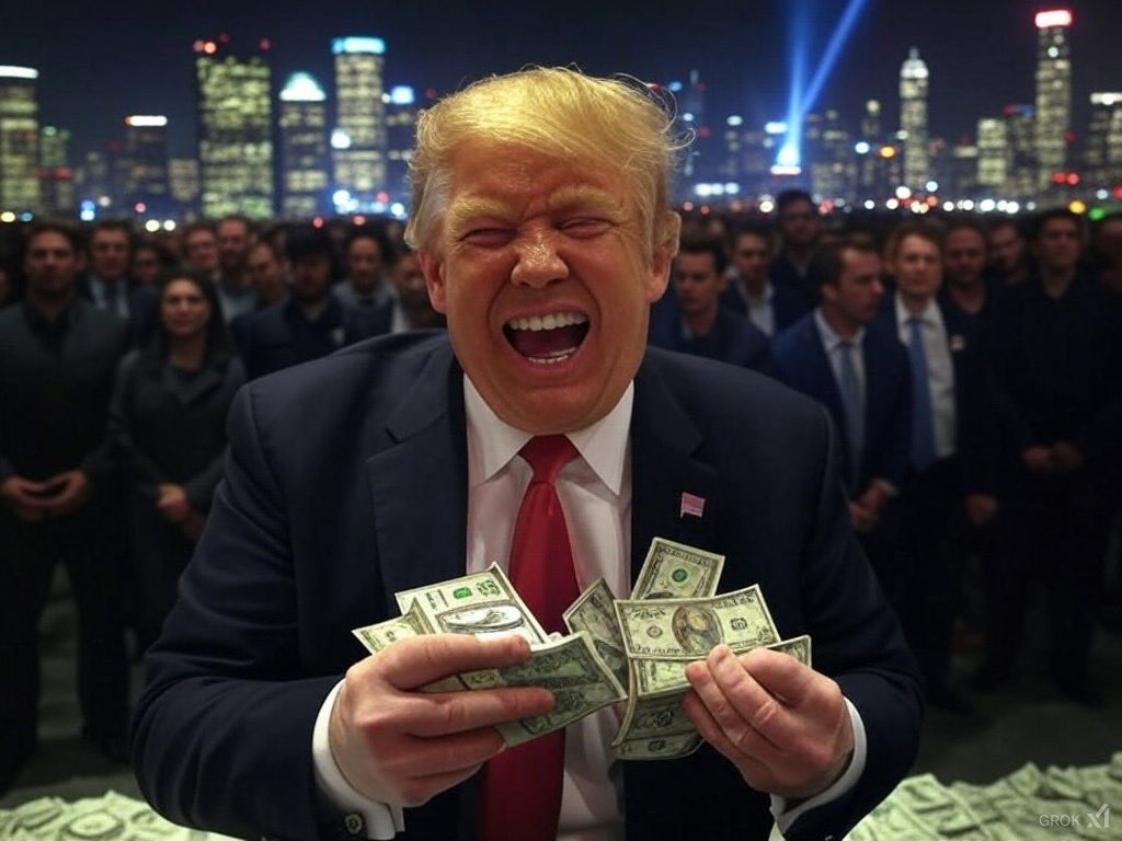 ScamTrumpCoin's tweet image. 🚨 TRUMP AND MELANIA SCAMMED US ALL! 🚨
They played us like fools, launching $TRUMP and $MELANIA to drain our pockets with FOMO and empty promises. 💸

They raked in $802M, locked $240M in dead liquidity pools, and still hold $16B. All for their greed while we lost everything.…