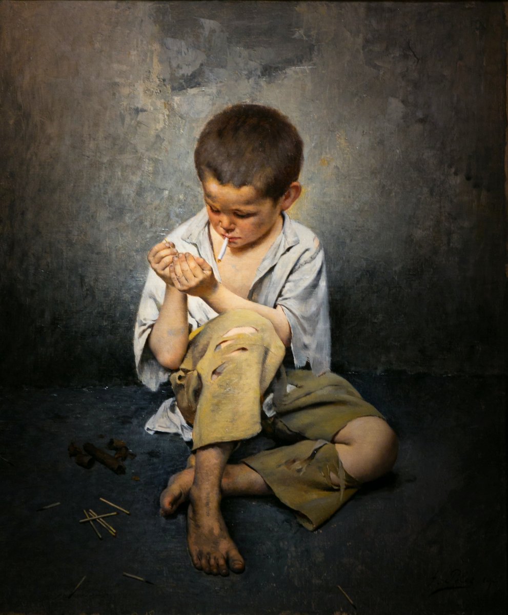 FormanArt1's tweet photo. “Street child”, 1880. Fernand Pelez (1848-1913)
https://t.co/TUl8KLr9hY
#artefrancés
#pintorfrancés
#realismo
#FernandPelez
#ArtistaSocial
#FrenchArt
#FrenchPainter
#Realism
#19thCenturyArt
#SocialArtist
#ArtFrançais
#PeintreFrançais
#Réalisme
#XIXeSiècle
#ArtisteSocial https://t.co/AkRn3s9e8o