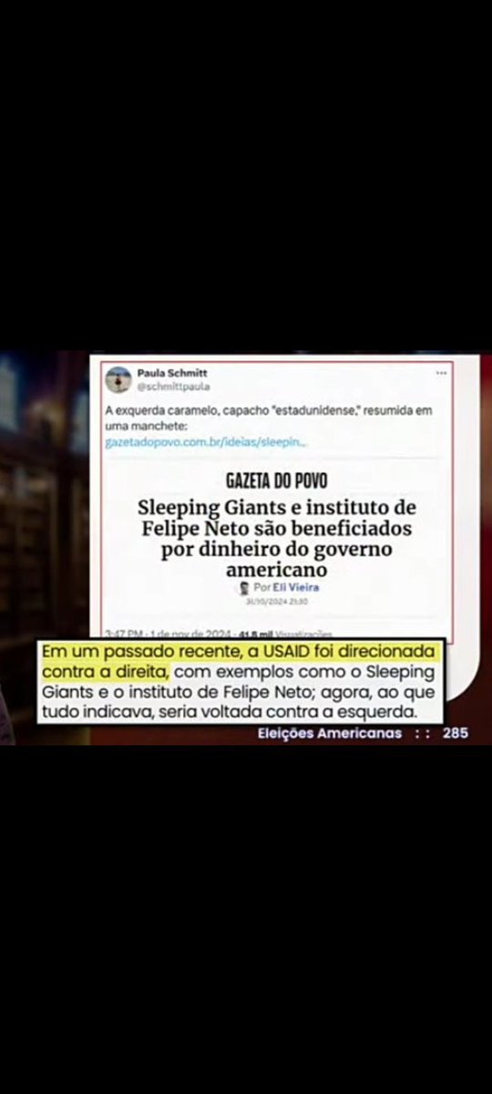 <a href="/BolsonaroSP/">Eduardo Bolsonaro🇧🇷</a> <a href="/MikeBenzCyber/">Mike Benz</a> Se fizer uma investigação séria, tem que chamar todas as ONGs.