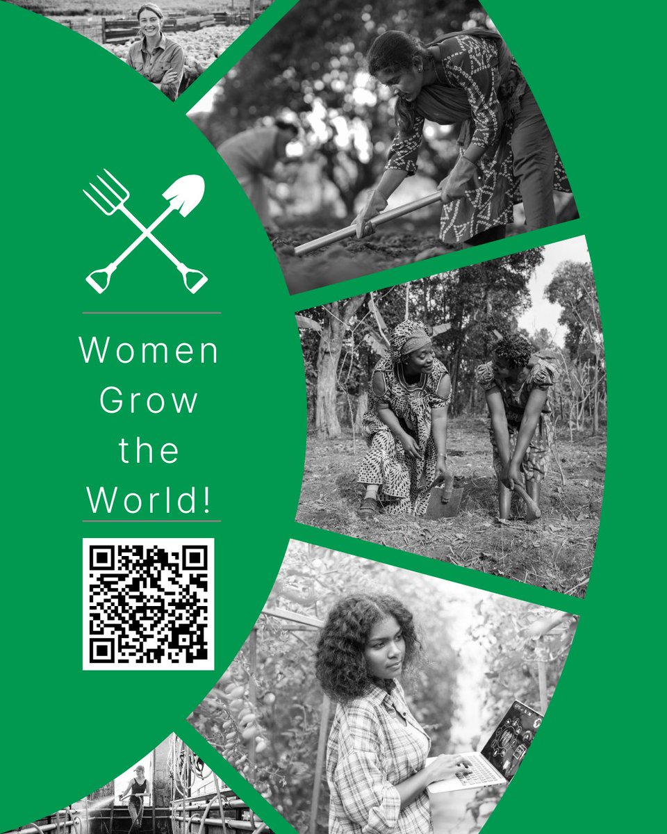 🚜 Women Grow the World! 🌍✨

Did you know that in some parts of Africa and Asia, women make up nearly 80% of the agricultural workforce? Across the globe, women are leading the charge in farming, food security, and responsible land stewardship. They prioritize nutrition,