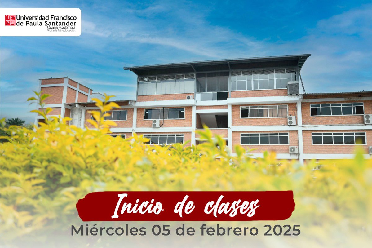 #VolvemosAlCampus | Estamos listos para aprender, compartir y avanzar juntos en este semestre que promete ser inolvidable. 
¡Bienvenidos de vuelta! 📚✨ #Ufpso #InicioDeSemestre