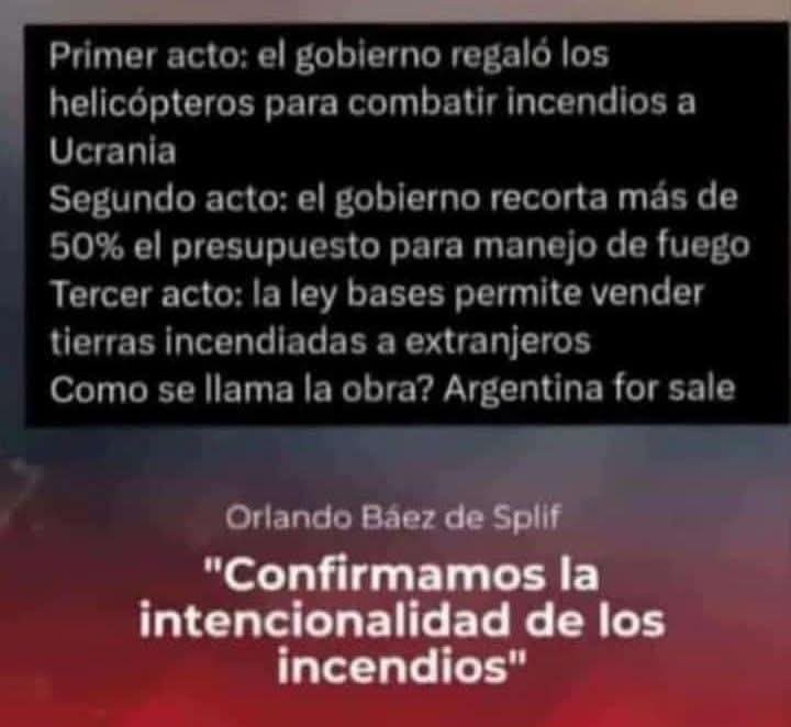 __acontramano__'s tweet photo. No es casualidad que esté ardiendo la patagonia, no? 👇👇 https://t.co/MJtC0kBb2G