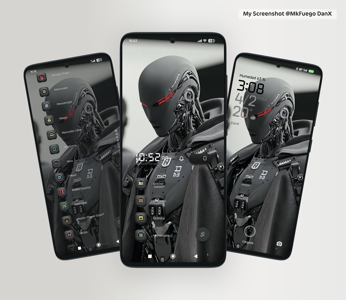 DanXKustom's tweet photo. Good Day friends
My Screenshot
@NiagaraLauncher

Widget #Mintie by @21MaRcO12
Icons #DesireBlackGlyph by @Coccco28
Wallpaper @Nexus_AiAcademy

#KWGT #myhomescreen #Android #Xiaomi #HyperOs https://t.co/dIgrPxjoNl