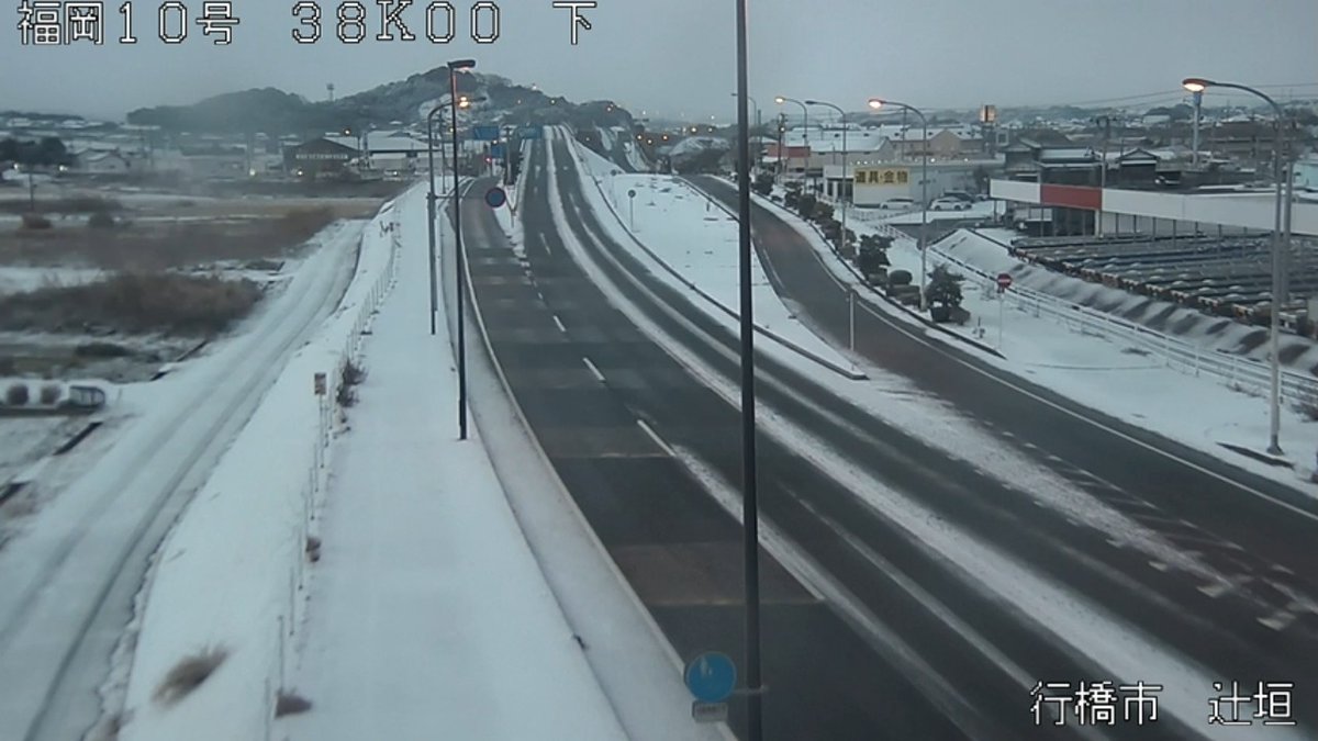 2月5日（水）7時現在の #国道3号 #国道10号 #国道201号 #八木山