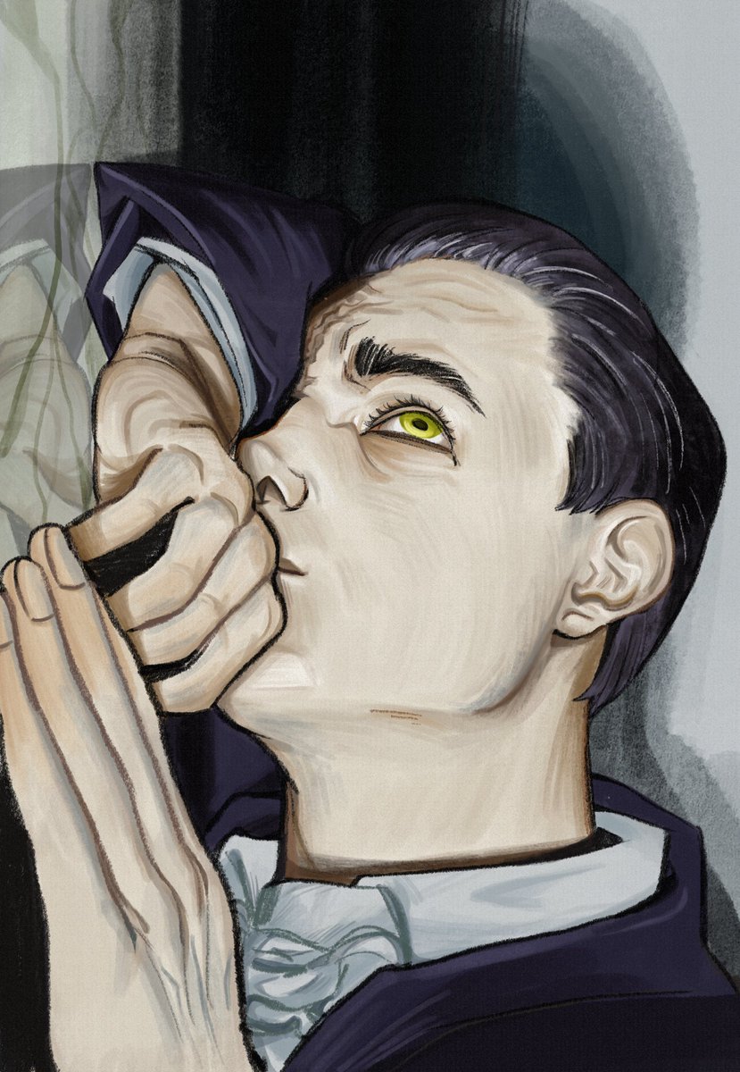 echo3EEE's tweet photo. 第一张图有参考。第二张图也是有原照片。

#PhantomoftheOpera #musical #fanart https://t.co/9Ct9sdxHW1
