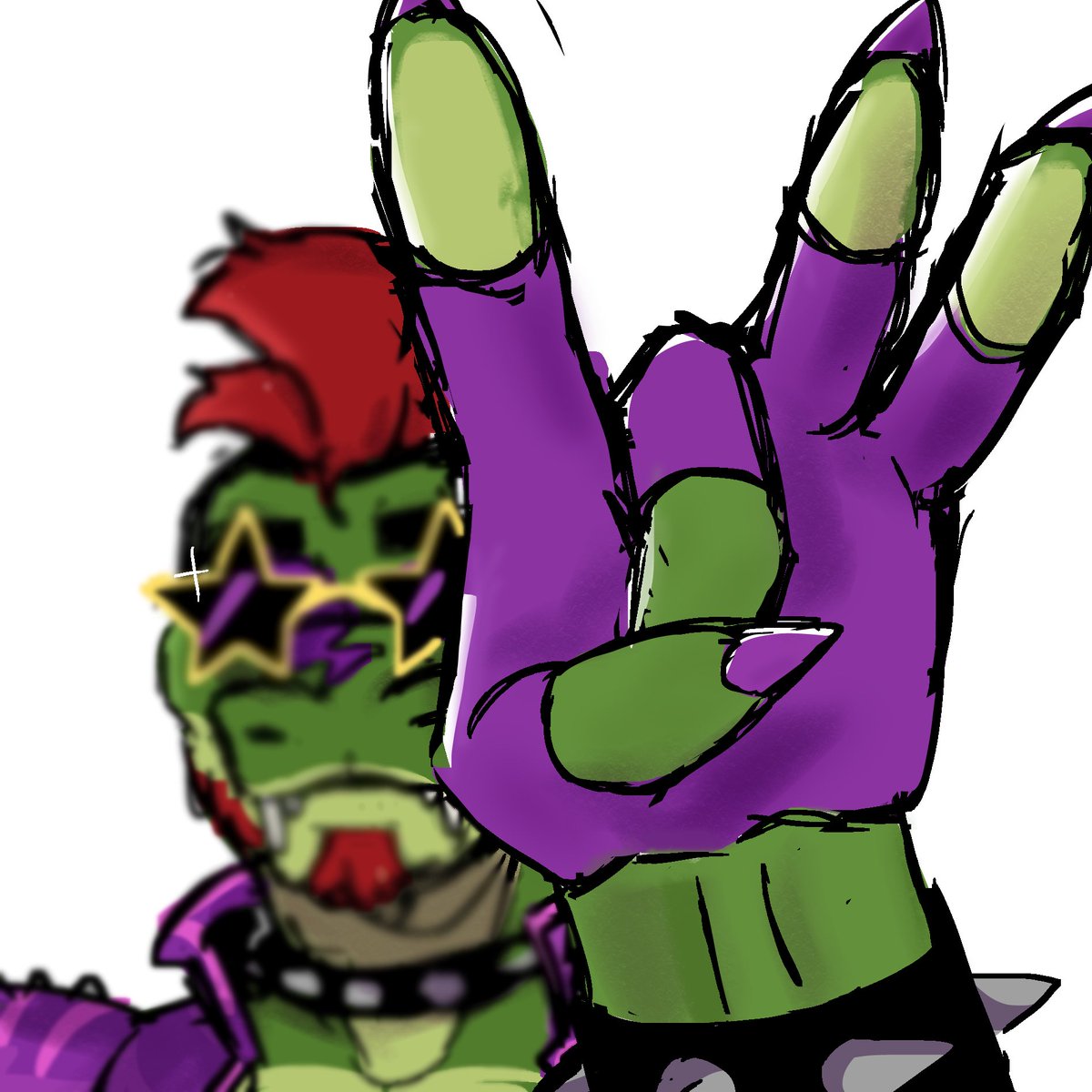 GATORKISSEZ's tweet image. flicks you on the nose as you scroll

#FNAF #monty