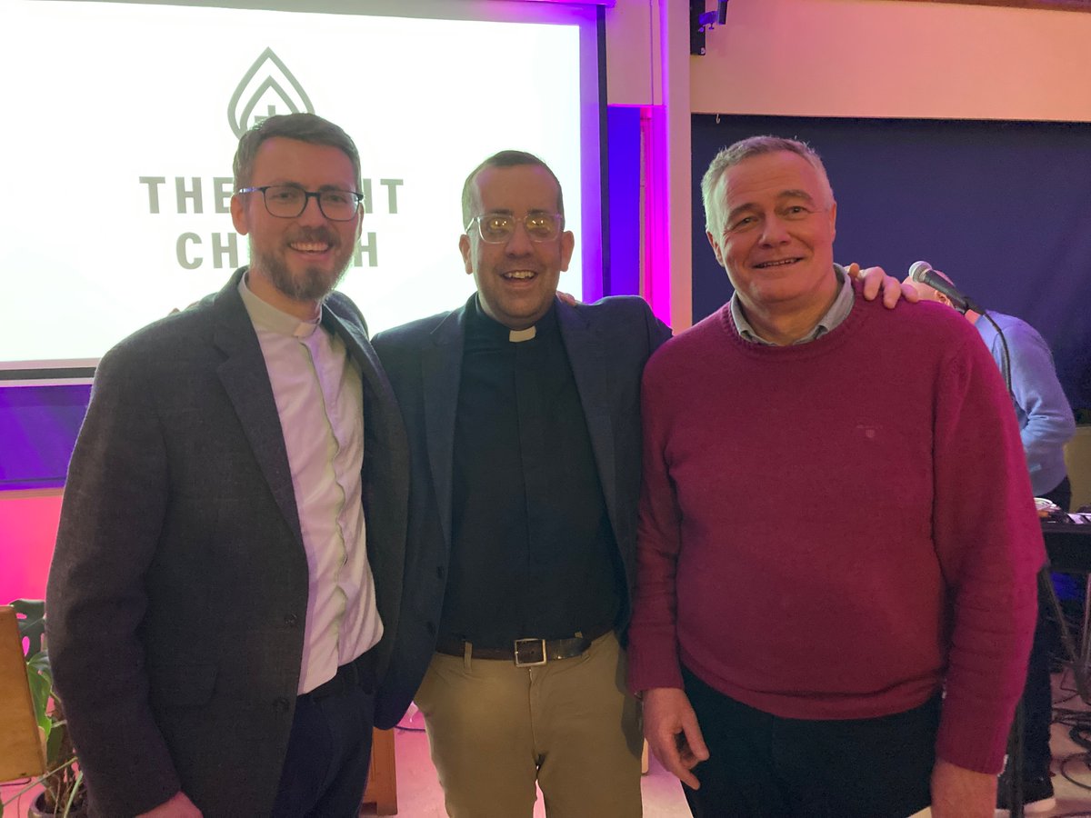 16 years ago Tom and I met at Matthews church (St Johns, Peasedown), so it was wonderful to celebrate the launch of Tom’s new church - the Light Church (a plant from our church) together. Utter joy!