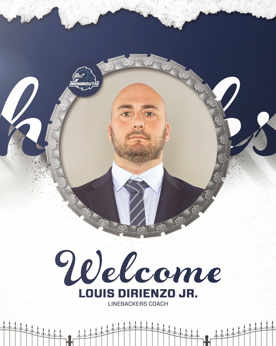 Welcome to our new Linebackers Coach and Defensive Run Game Coordinator, Louis DiRienzo Jr.!

#FlyHawks || <a href="/Coach_DiRienzo/">Lou DiRienzo Jr.</a>