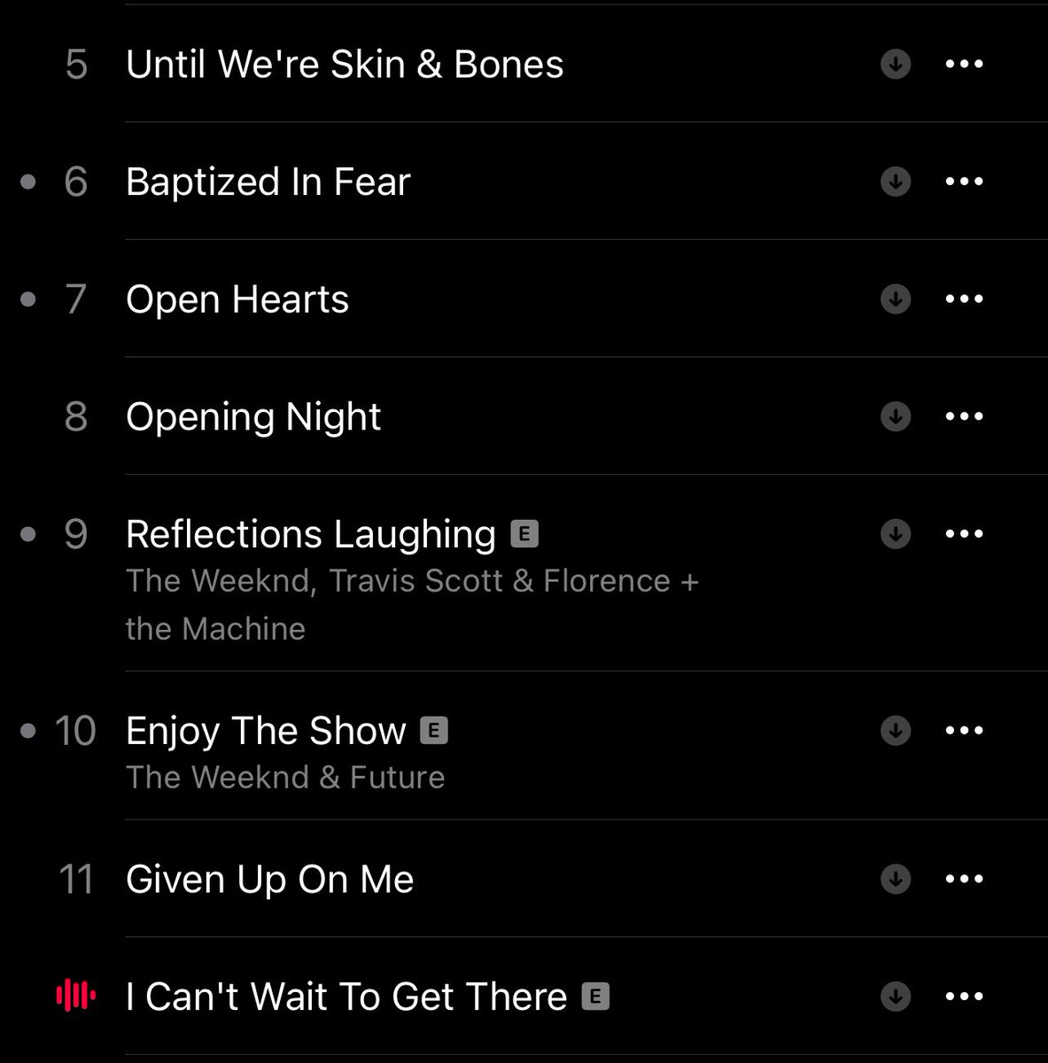 This track run is so goddamn great the emotions the range is everything.