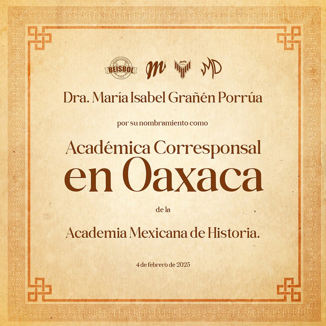 Un merecido reconocimiento a su labor y compromiso con la educación. ¡Felicidades Dra! 🙌🏼

“Bordando historias en los corazones de las personas” 
-Dra. María Isabel Grañén Porrúa.