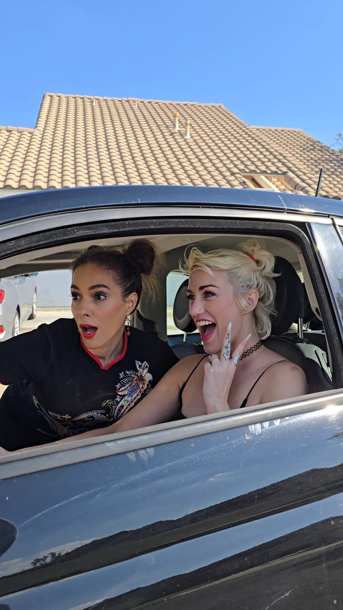 christinaderosa's tweet image. Dropping fun content on Instagram today from my time with my girl MAIR... 

#tuesdayvibe with @ThatGirlMair