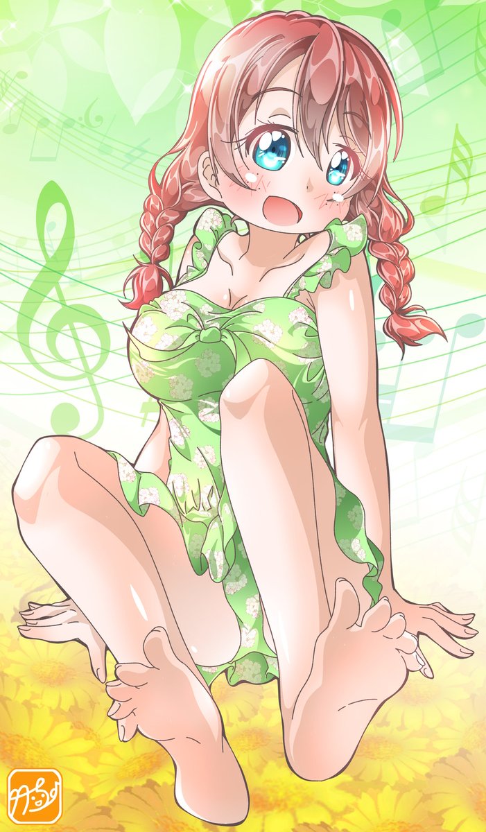 エマ・ヴェルデ 「おはようございますでゲソ!('ω')ノエマちゃんHAPPY BIRTHDAY～!」|竹ちょ@ワクチン4回接種済みのイラスト