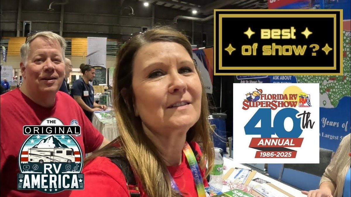 rvlife's tweet photo. Good video about RV Trends & Must-Have Items at the Florida RV Super Show from our friends at RV America!
#rvlife #rvtripwizard #rvamerica #rvtrends
https://t.co/5wWkBPnM2M https://t.co/o8HoAnGm4A