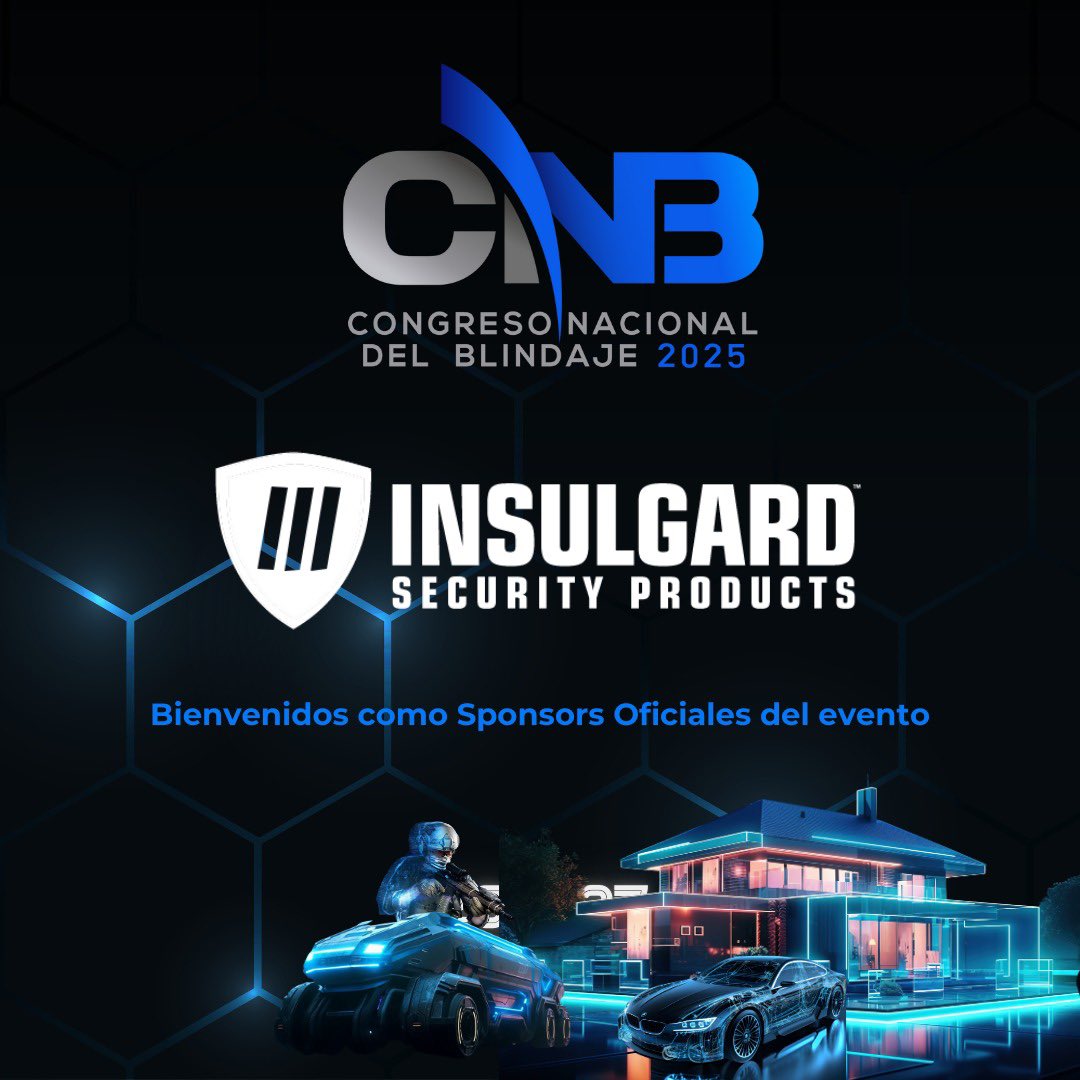 🚨Nos complace anunciar que *Insulgard* participará como patrocinador del #CNB2025

Regístrate y sé parte de los líderes que participarán en el Congreso Nacional del Blindaje los días 26 y 27 de febrero de 2025!

🔗congresonacionaldelblindaje.com.mx
 
#Conocimientosqueconstruyen